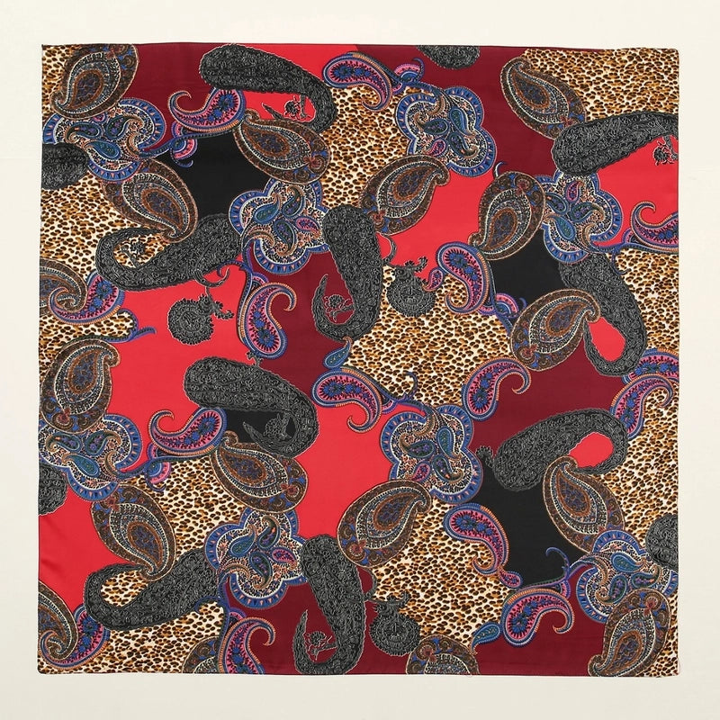 Women's Vintage Style Classic Style Rainbow Moonlight Silk Silk Scarf