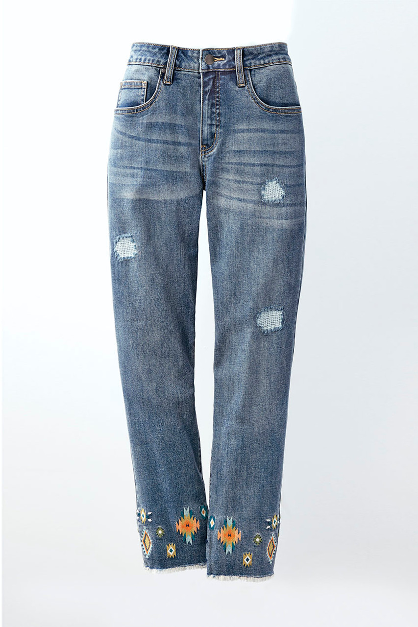 Cropped Jeans