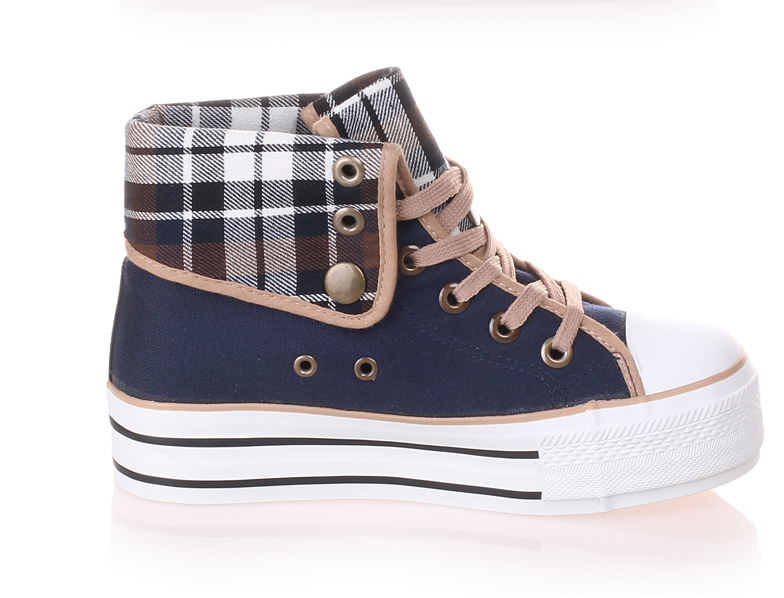 High-top casual canvas shoes KF2298