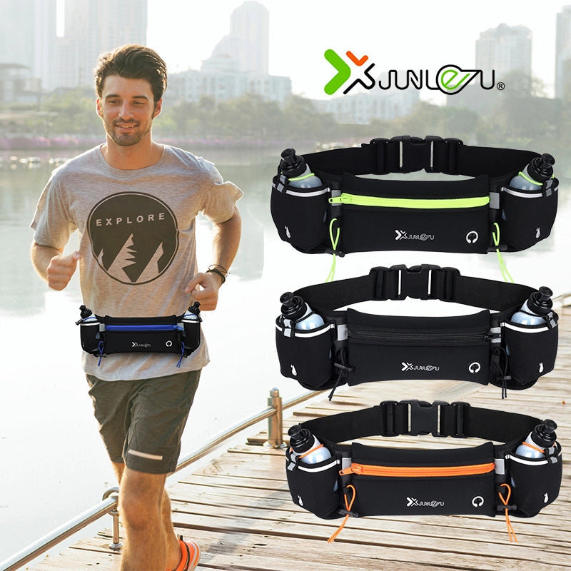 Unisex Sports Solid Color Lycra Waist Bags