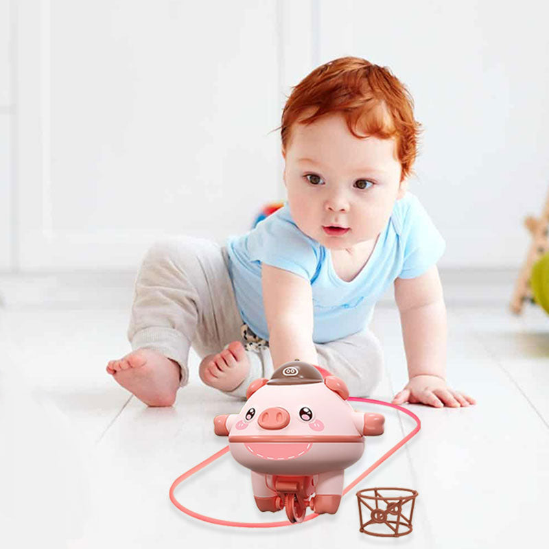 Fun & Cute Pig Balance Electric Toy for Kids