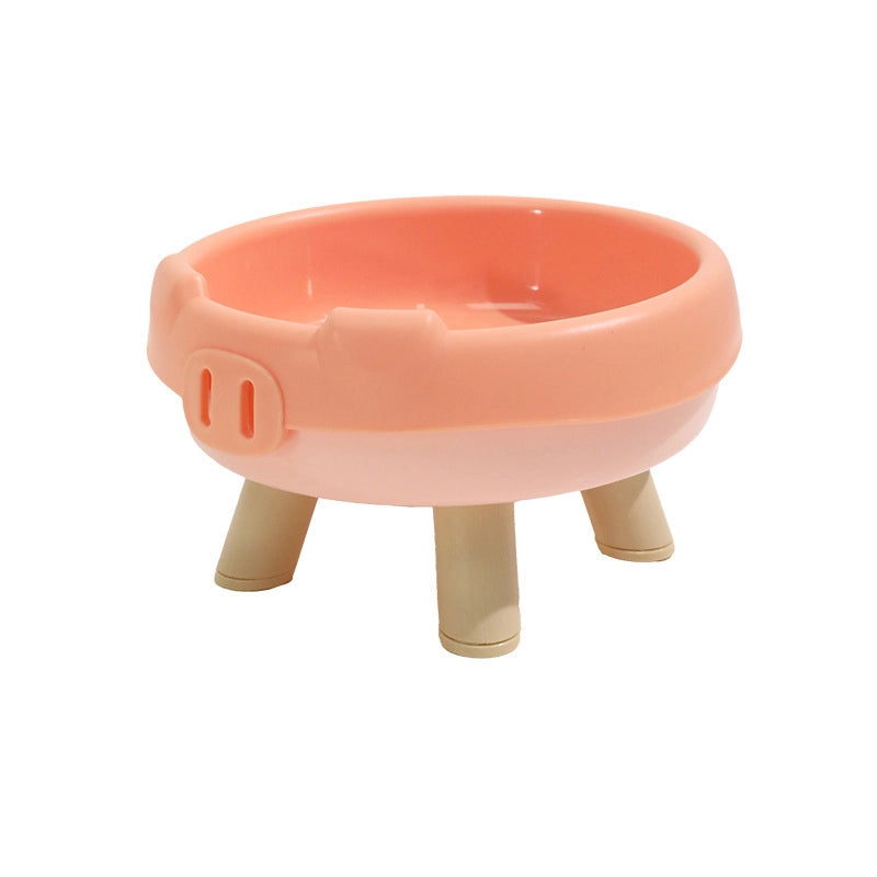 Pet Cat Bowl Pipetao Original Boxed Donut Four-leg Bowl Cat Food Bowl Cat Supplies Eating And Drinking Water Single Bowl