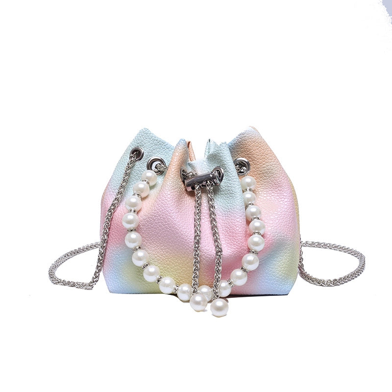 Women's Mini All Seasons Pu Leather Elegant Bucket Bag