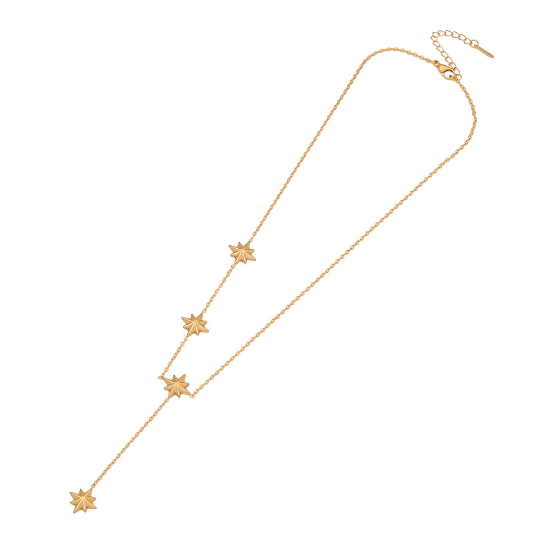 Fashion Flower Stainless Steel Electroplating Necklaces