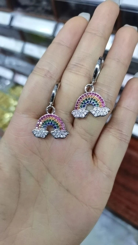 Copper Plating Geometric Zircon
