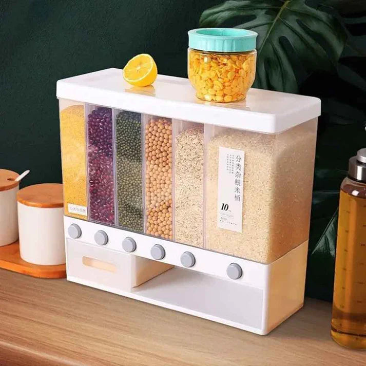 6 In 1 Grain Cereal Dispenser