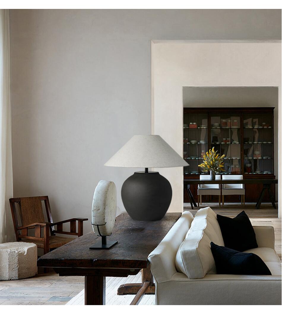 Quorra Ceramic Clay Lamp