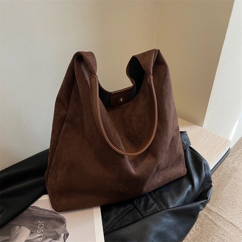 Women's Shoulder Bag Large Capacity Tote Bag Fashionable Niche Built-in Small Bag