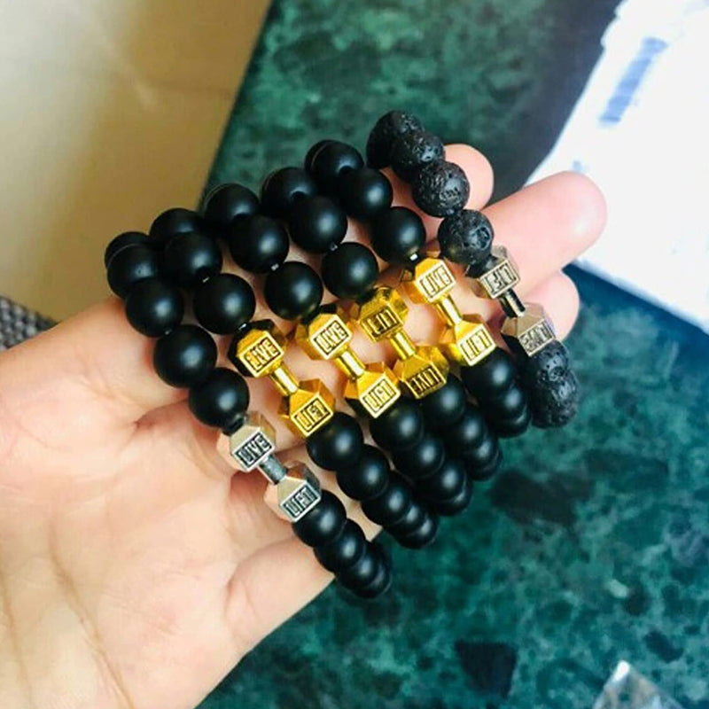 Dumbbell Bracelet