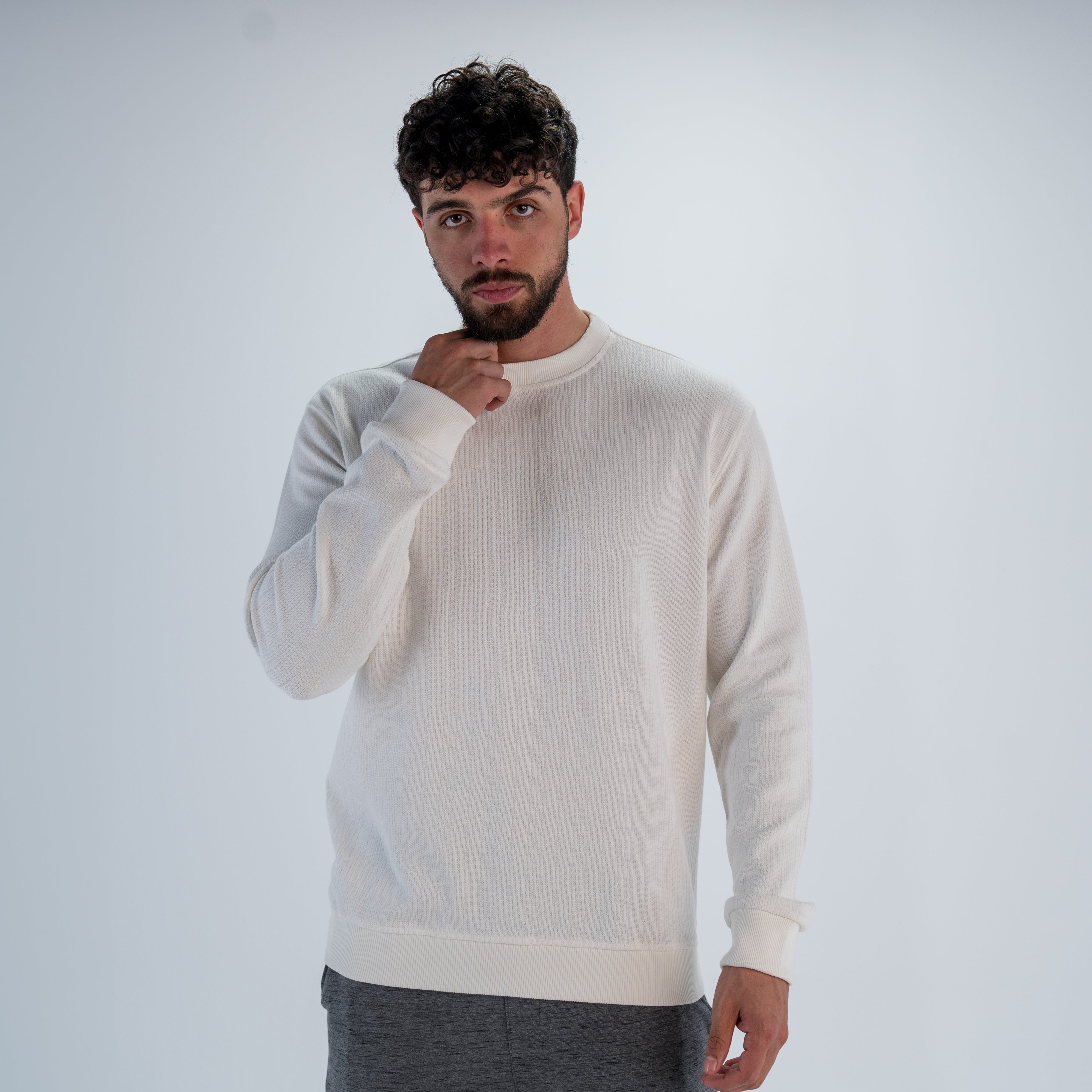 Crewneck in Jacquard