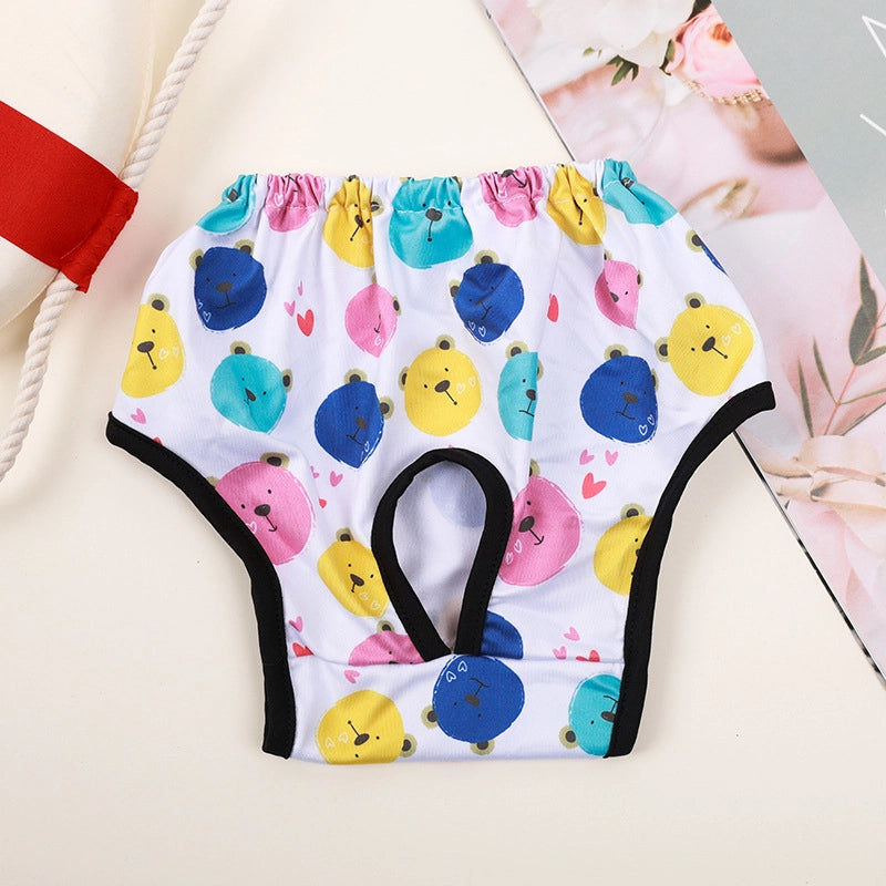 Source Pet Pants Pet Clothing Dog Pants Puppy Printed Cute Pants