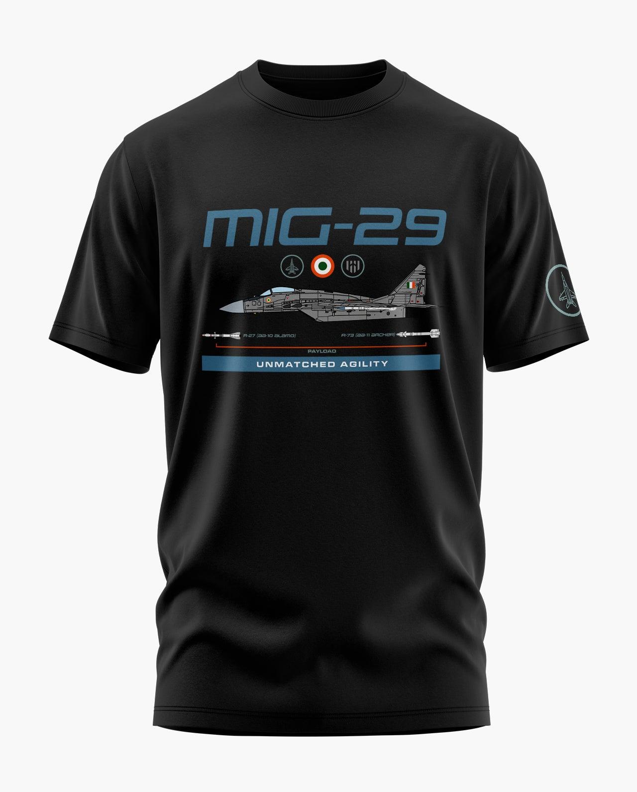 MIG-29 SUPERSONIC BLUEPRINT T-Shirt