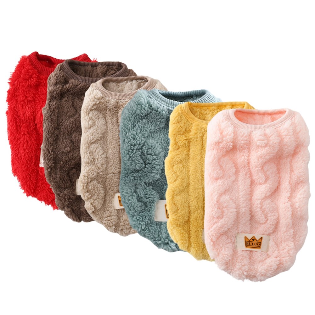 Fleece Warm Dog Cat Vest