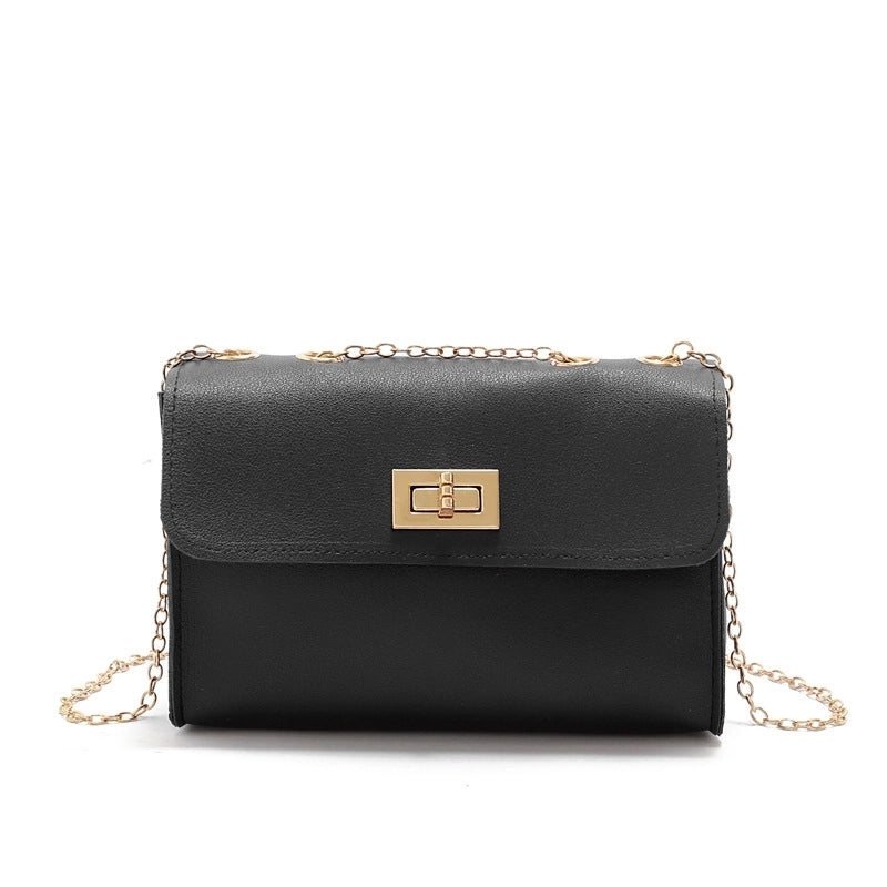 Fashion Chain Shoulder Messenger Small Square Bag Chain Candy Color Shoulder Bag