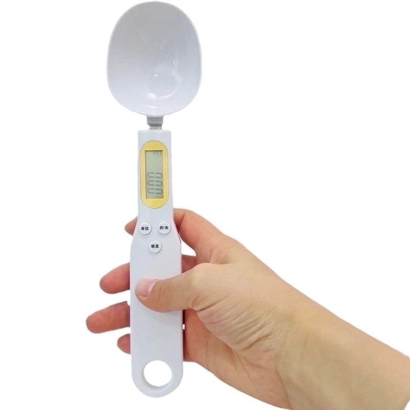 Pastoral Solid Color Plastic Spoon Scale