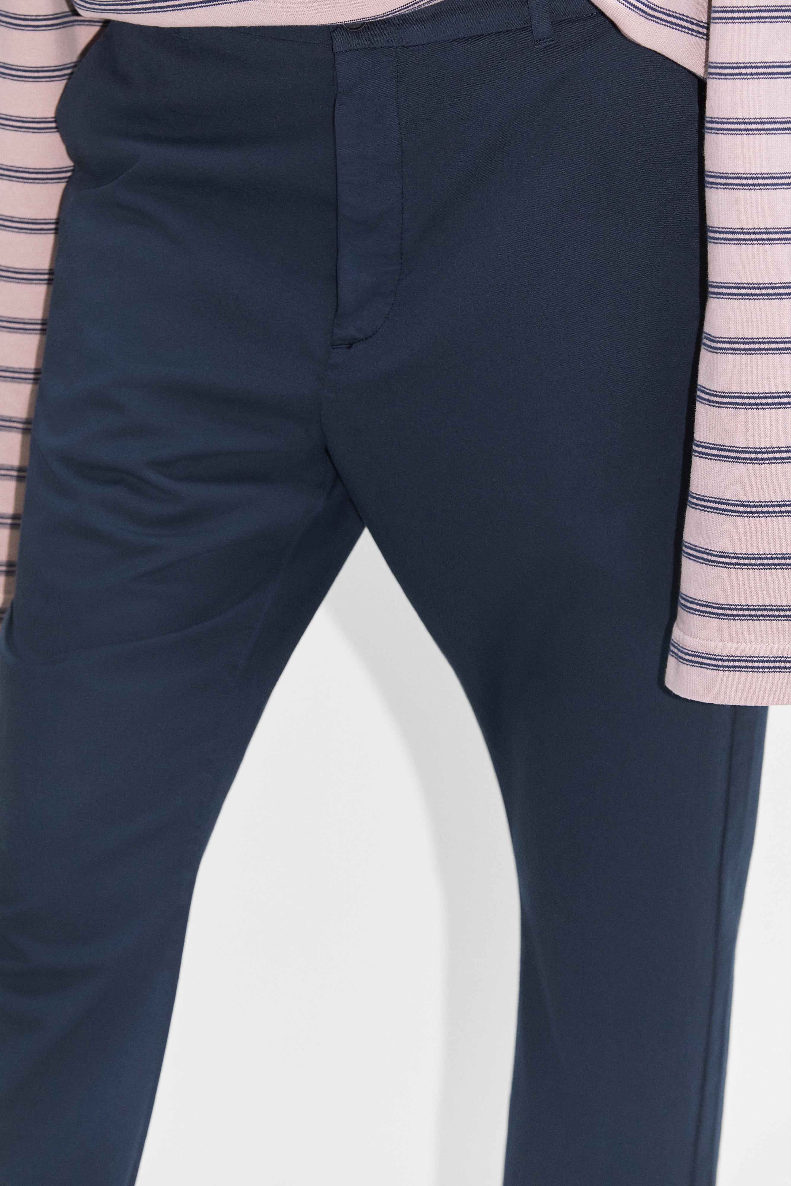 Tapered-leg Stretch Chinos