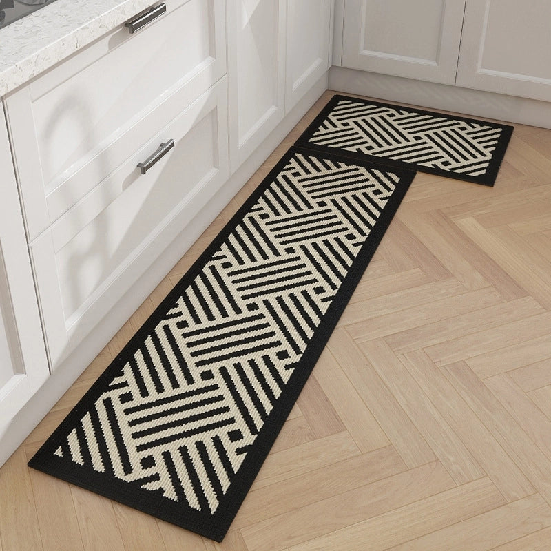 Kitchen Floor Mat High-grade Absorbent Oil-absorbing Stain-resistant Modern Simple Bathroom Non-slip Mat Bedroom Bedside Blanket