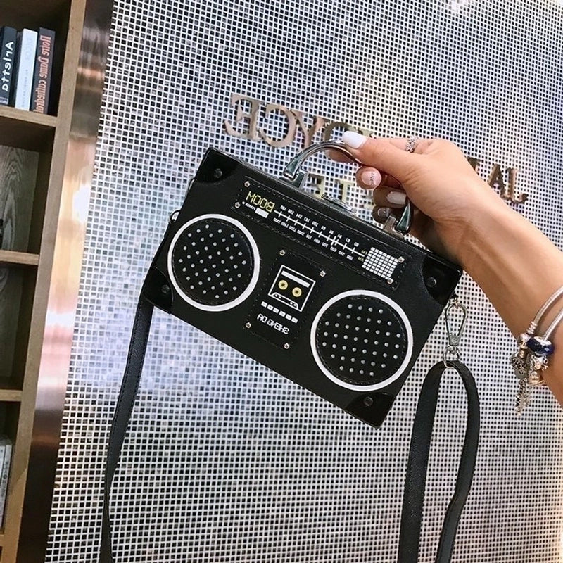 Small Pu Leather Fashion Square Bag