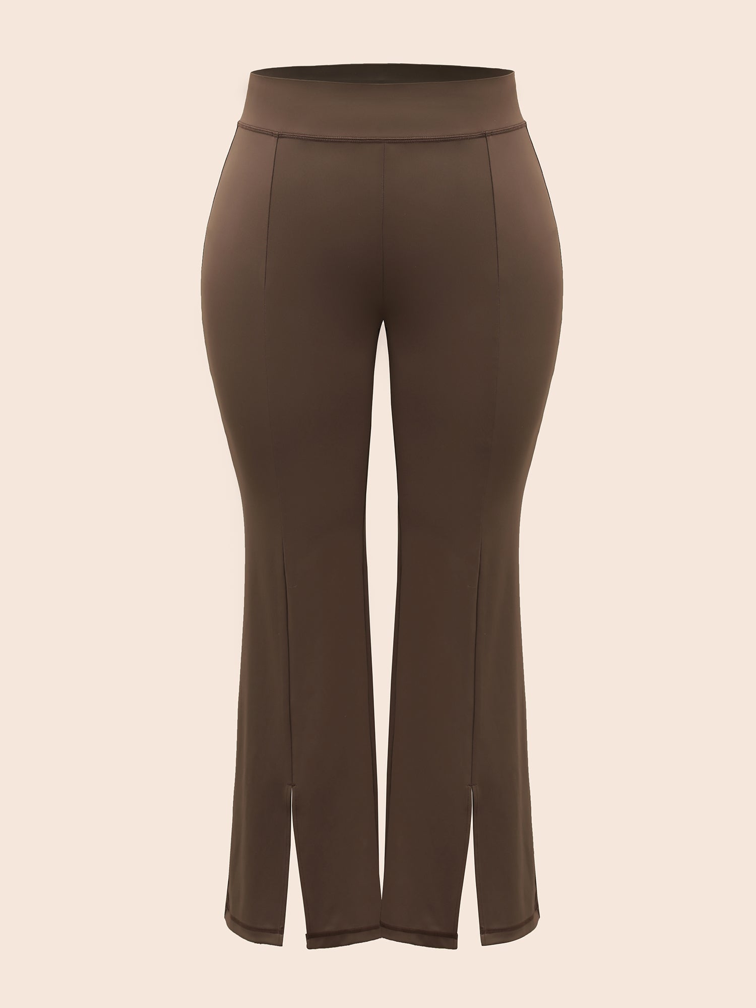 High Stretch Split Hem Bootcut Leggings