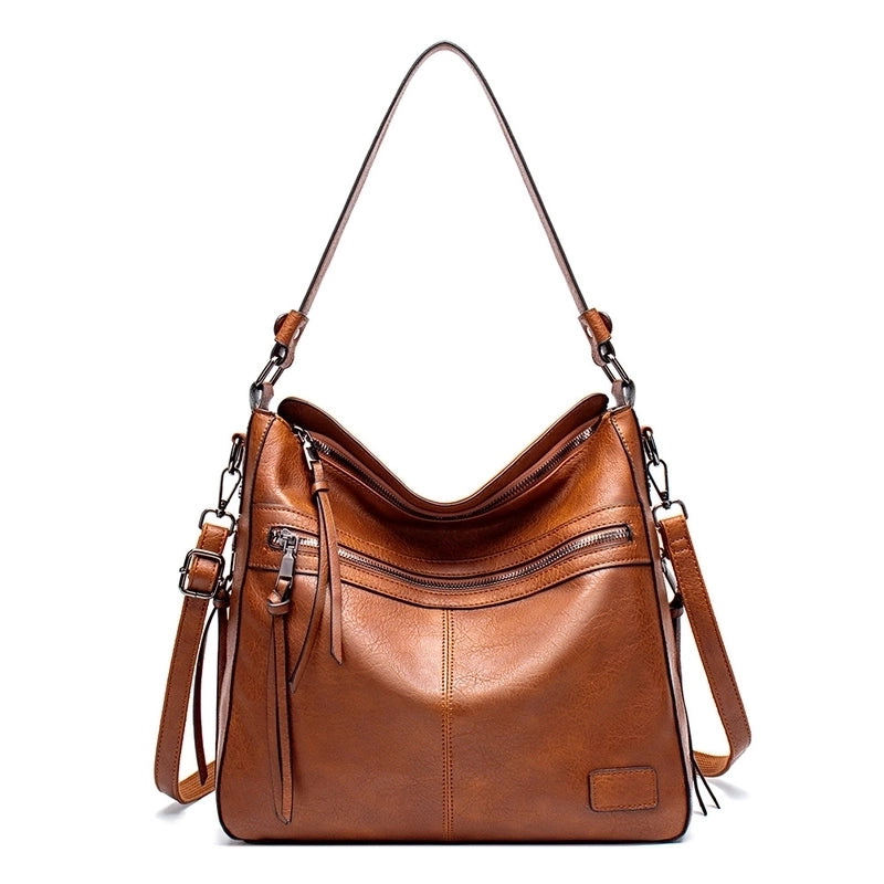 Women's Large All Seasons Pu Leather Fashion Tote Bag
