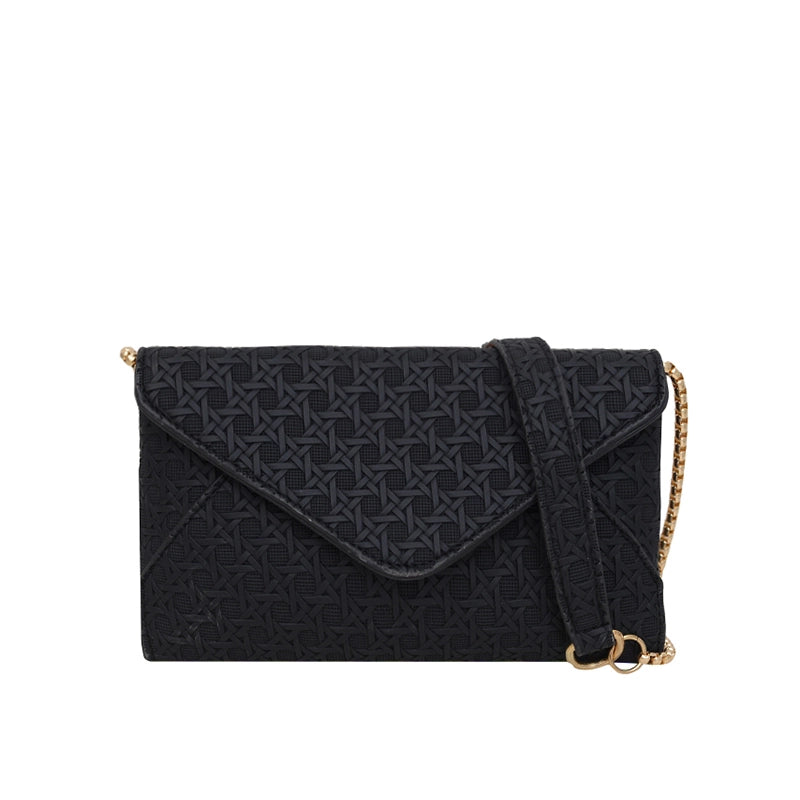 Women's Small Pu Leather Solid Color Streetwear Square Flip Cover Crossbody Bag
