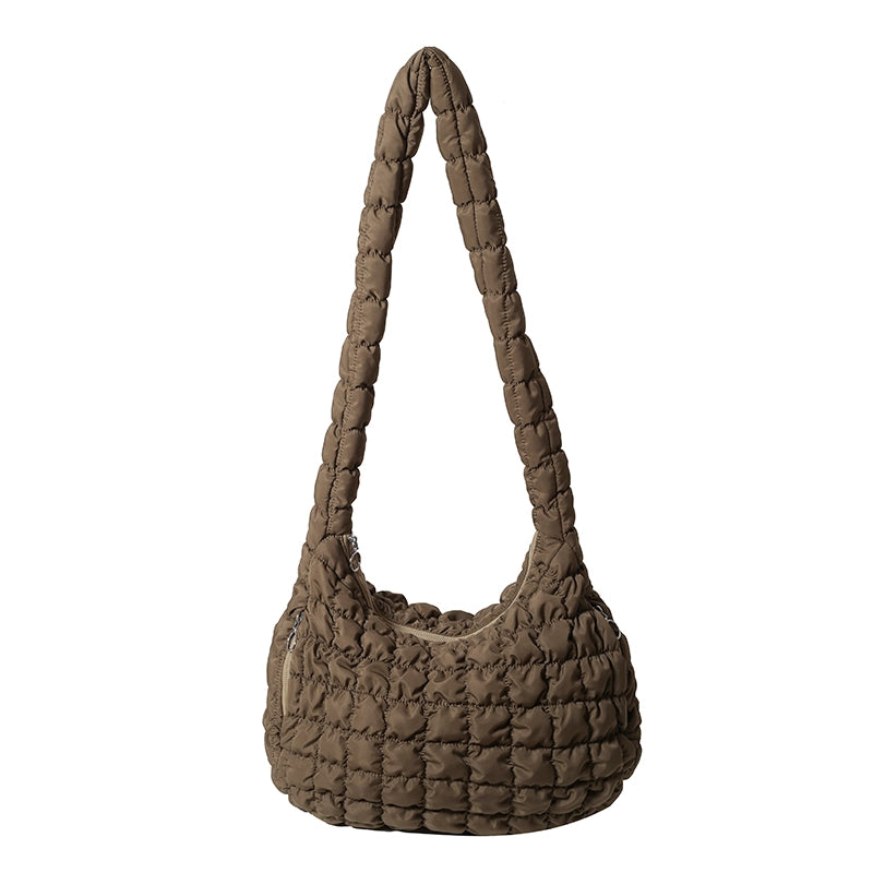 Women's Nylon Embroidery Thread Vintage Style Classic Style Sewing Thread Square Zipper Tote Bag