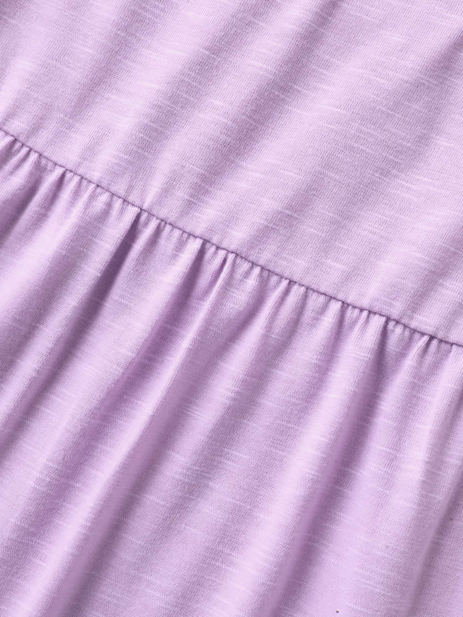 Crisscross Detail Solid Flutter Sleeve Top