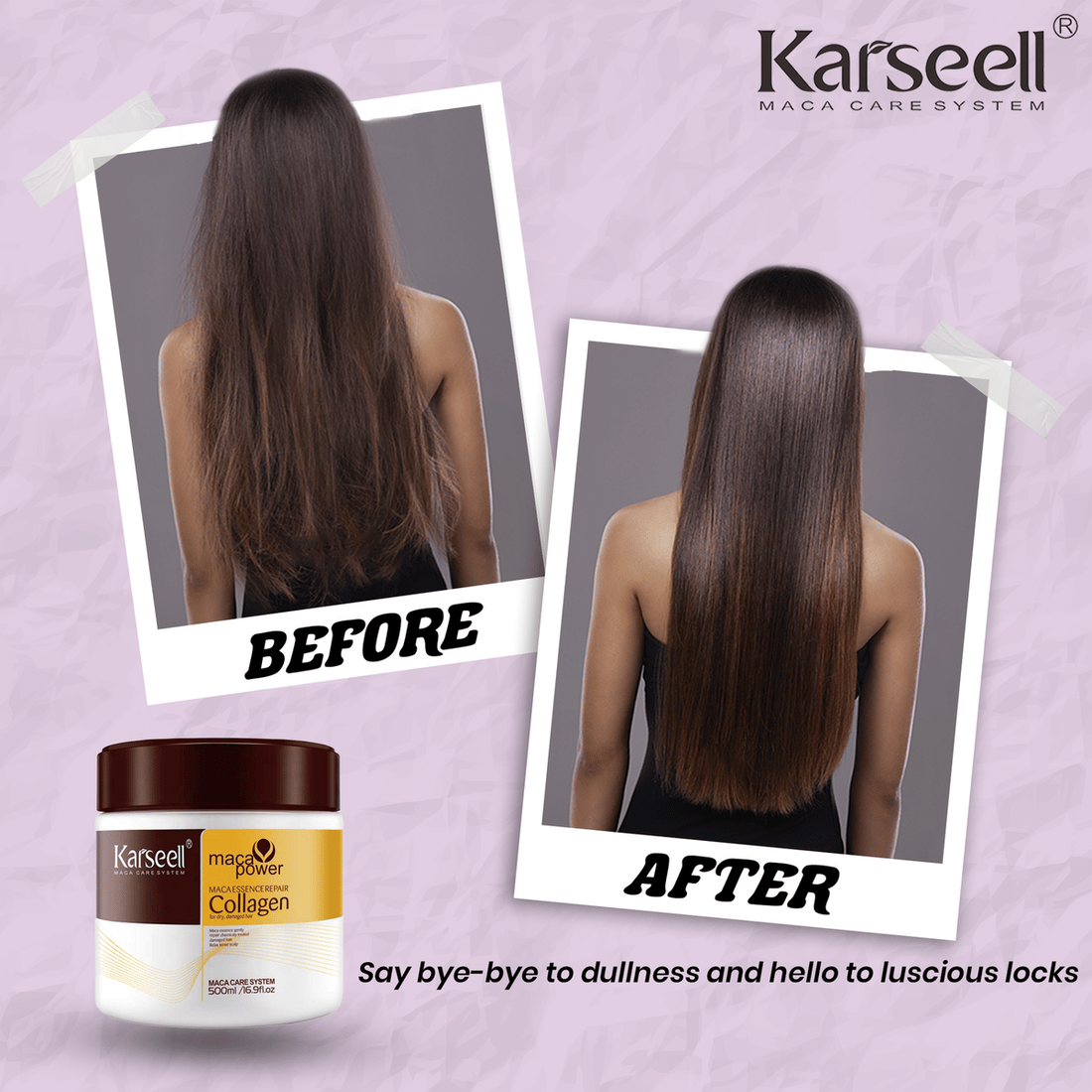 48% OFF Karseell Maca Power Collagen Hair Mask