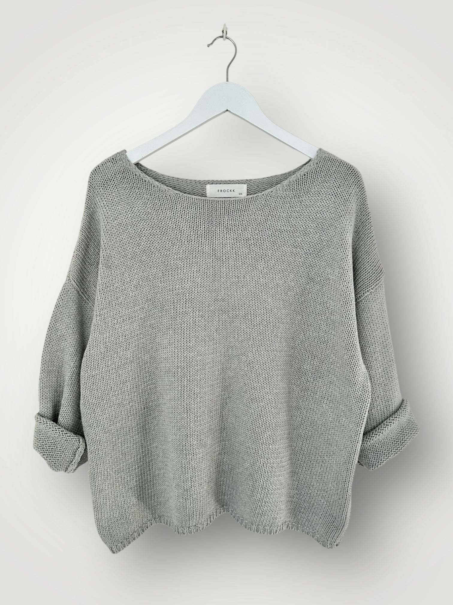 ashton jersey - pebble grey  cotton