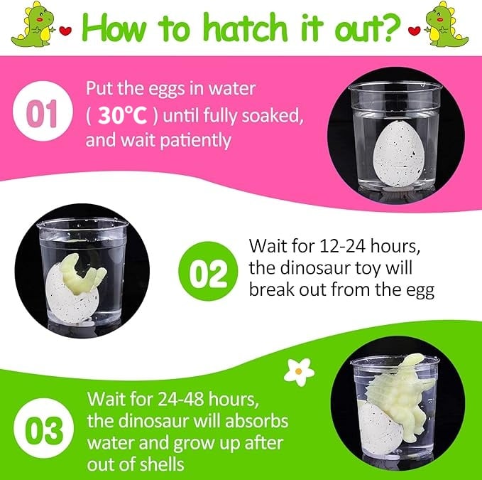 LAST DAY 49% OFF🔥Magic Hatching Growing Easter Dinosaur Eggs