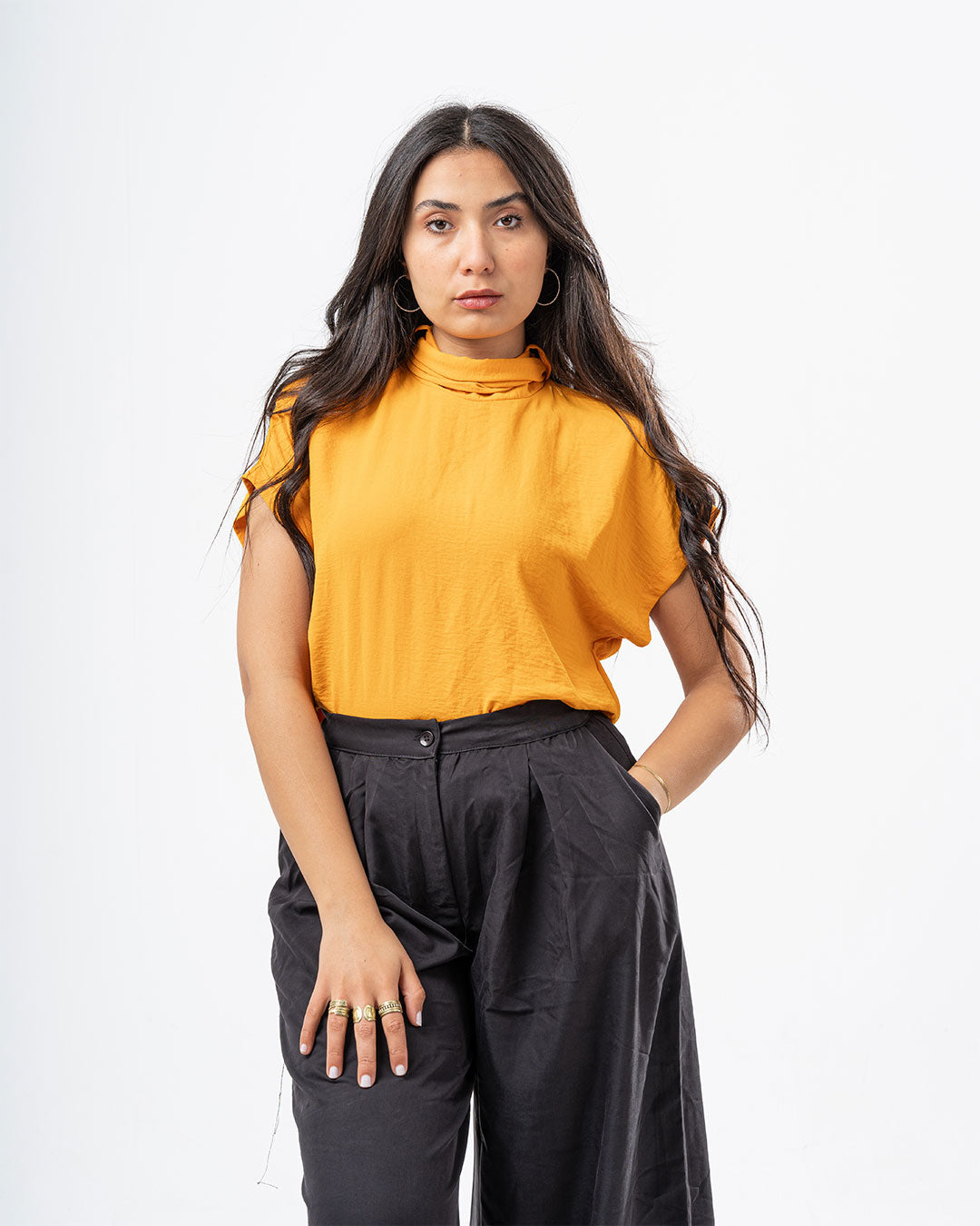Short Sleeve Womens Blouse With Lace