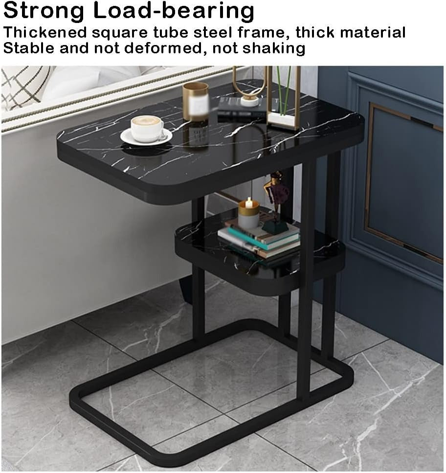 Living Room Sofa Side Table Luxury Square Small Side Table Side Cabinet. Coffee Table Removable Corner Table Small Bedside Tables