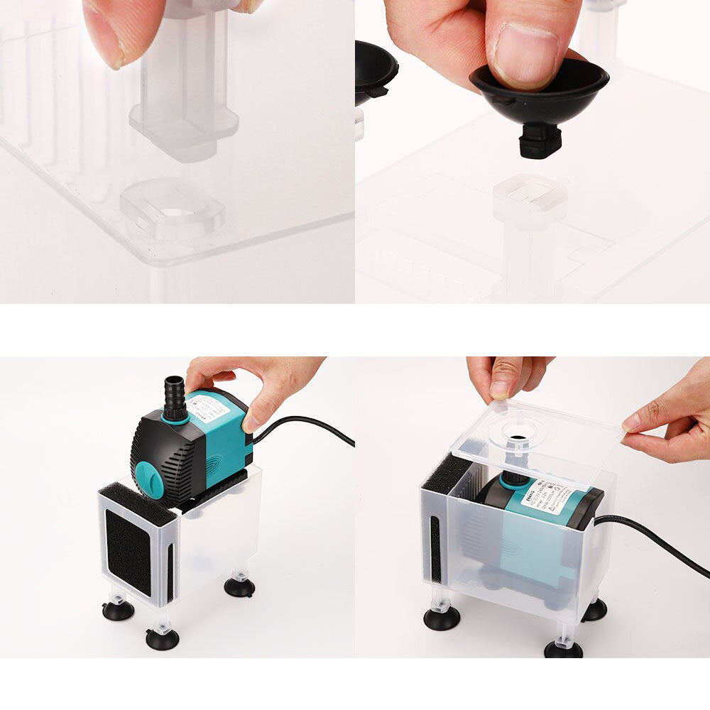 Aquarium Water Pump With Filter Equipment