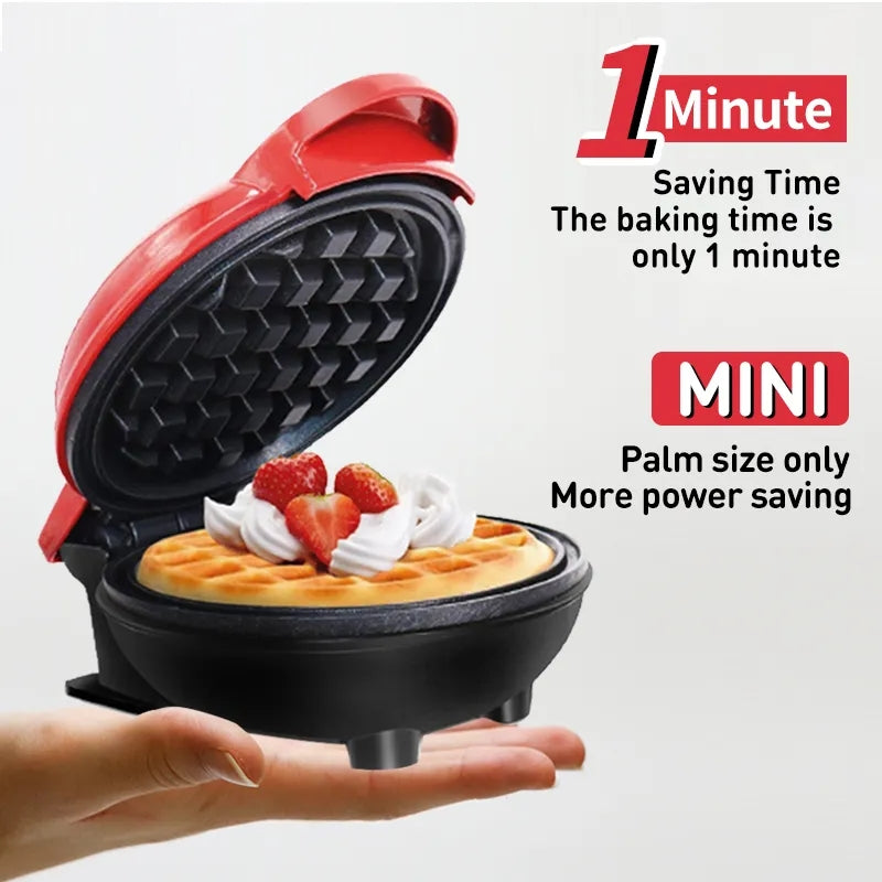 MINI ELECTRIC WAFFLE MAKER