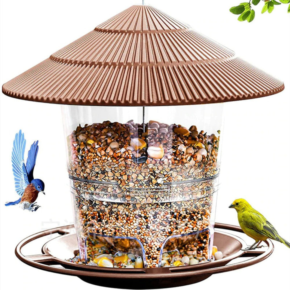 Waterproof Hanging Wild Bird Seed Feeder