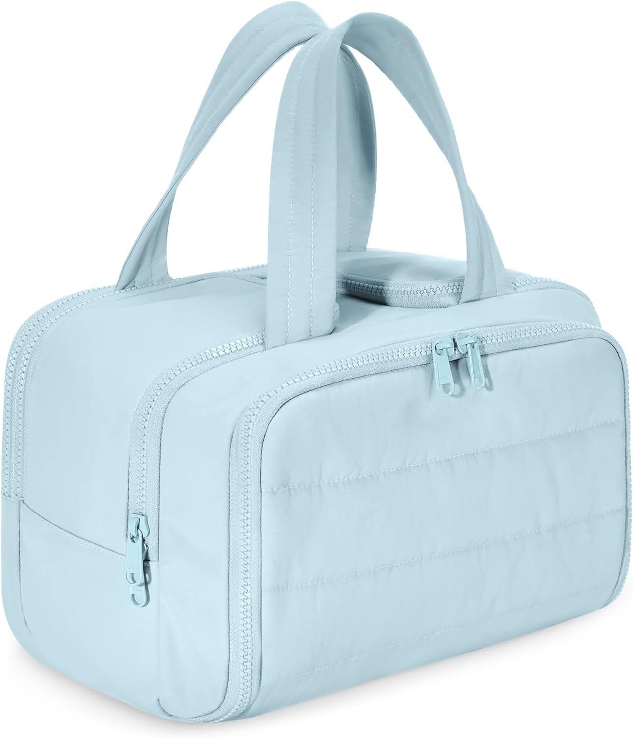 Large Wide-open Travel Makeup Bag