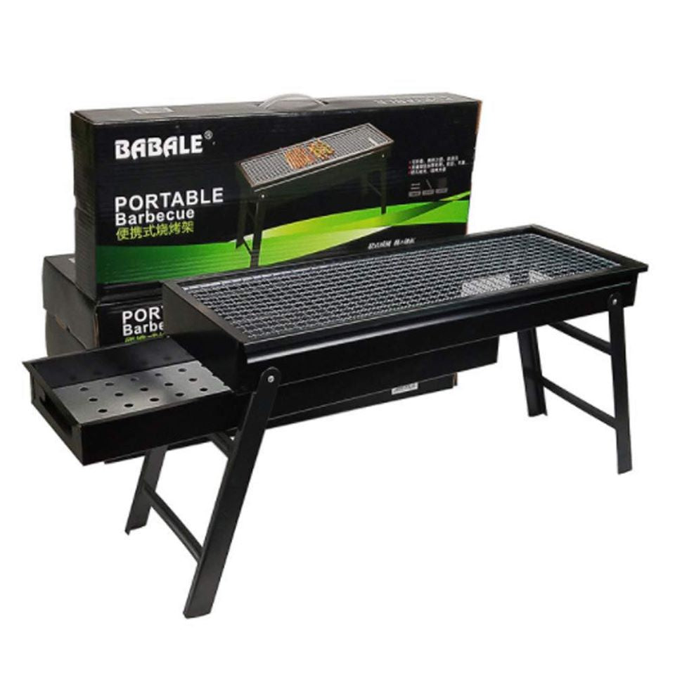 Folding Bar B Que Grill With Ashtray