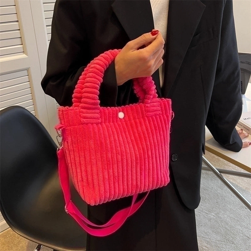 Medium Pu Leather Square Bag