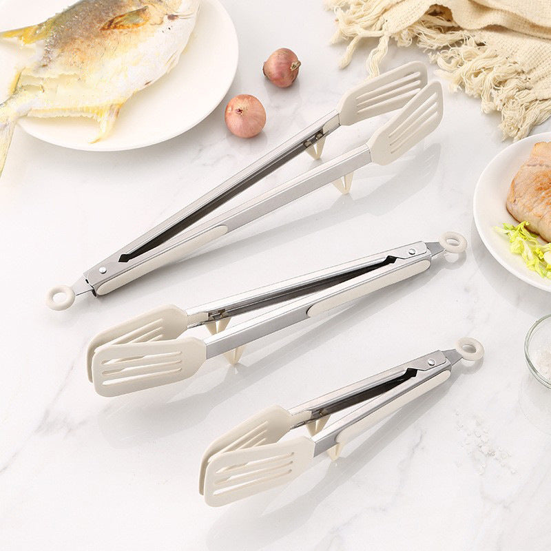 Non-Slip Silicon Tongs for Cooking