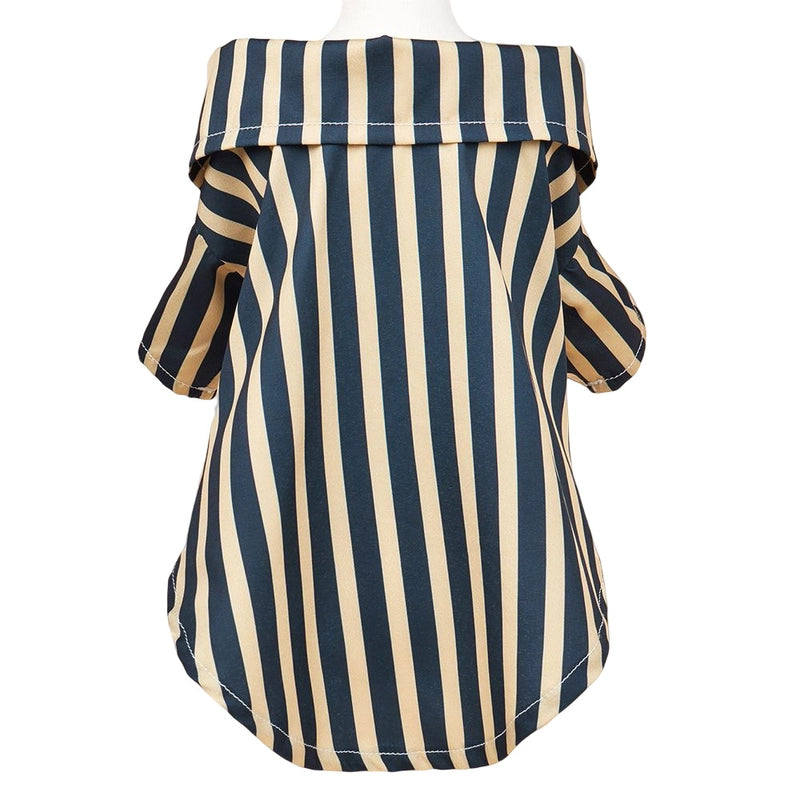 Polyester Stripe Pet Clothing