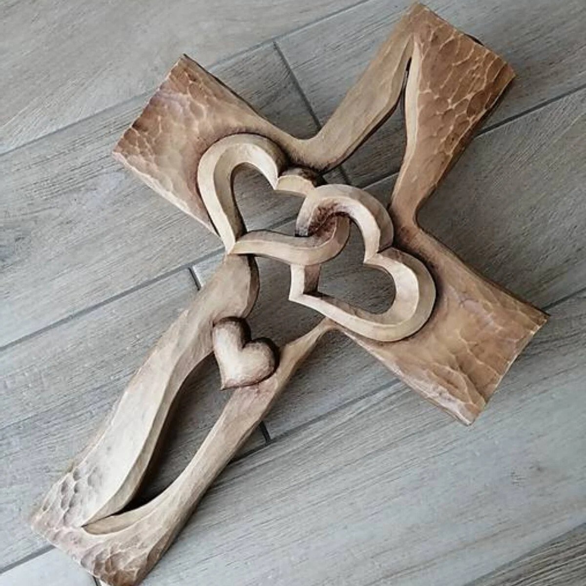 Big Sale 49% OFF💞Handmade Cross Intertwined Hearts