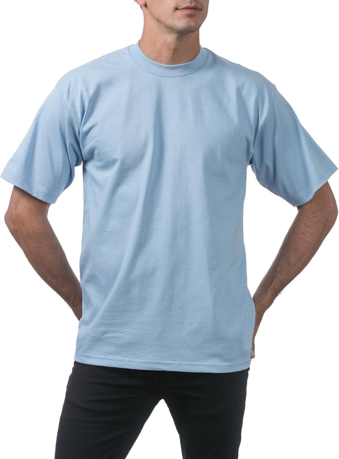 ⚡Last Day Clearance - Men's Heavyweight Cotton Short Sleeve Crew Neck T-Shirt