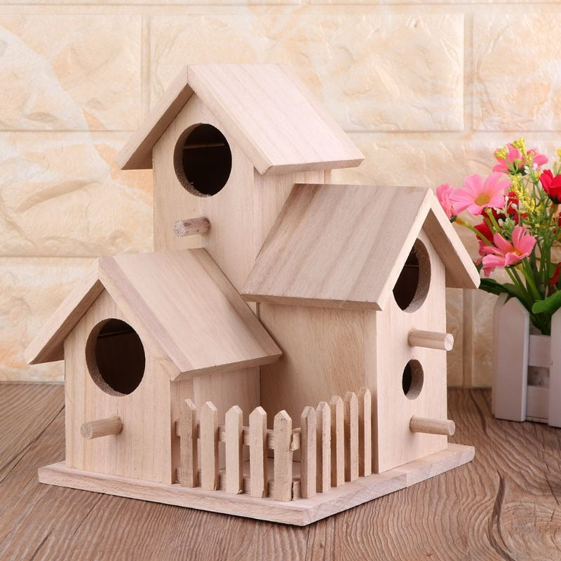 Bird Nest Wooden Breeding Cage