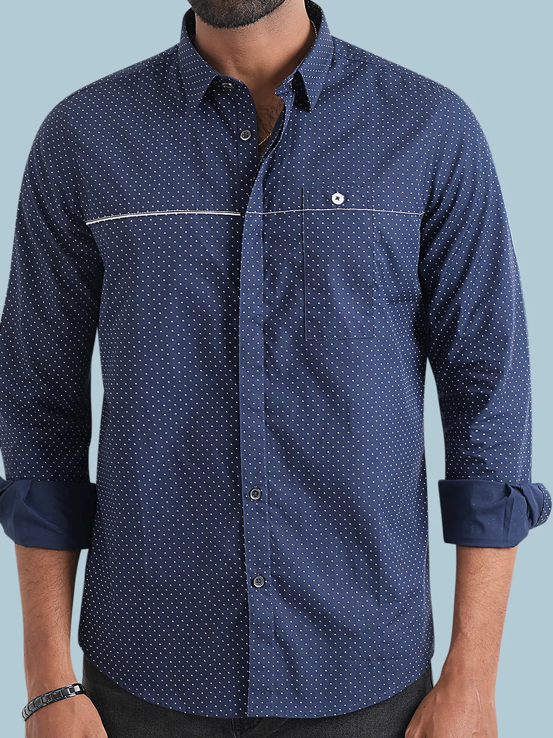 Men's Printed Casual Shirt