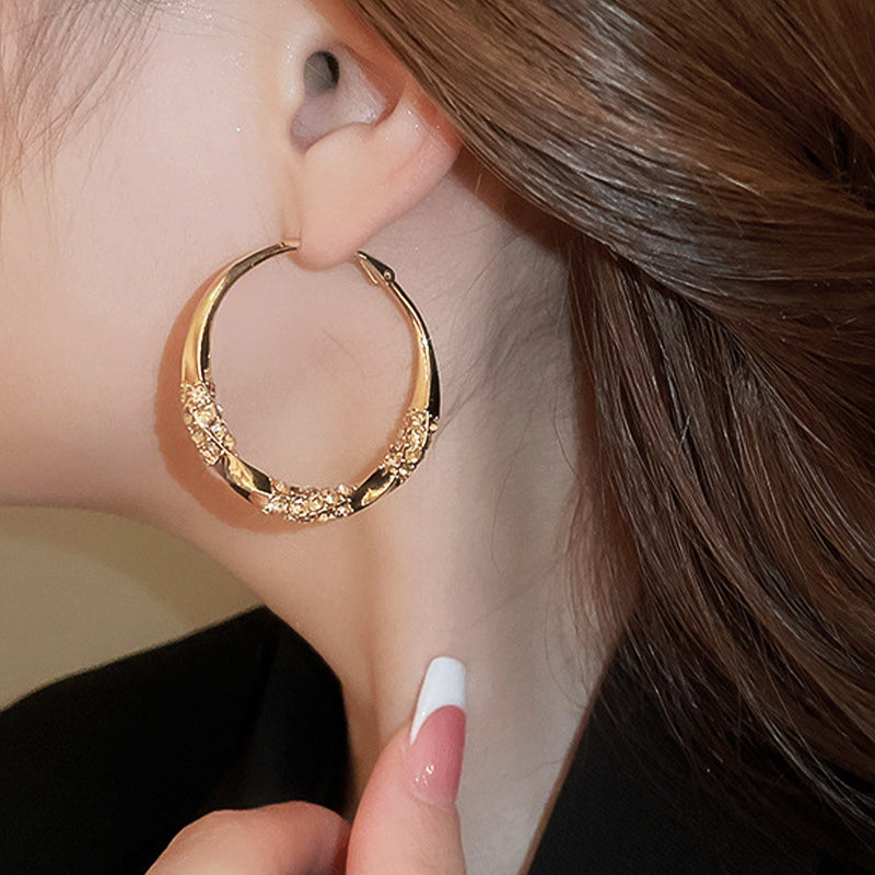 💖LAST DAY SALE 49% OFF💖Circle Earrings with Zirconia