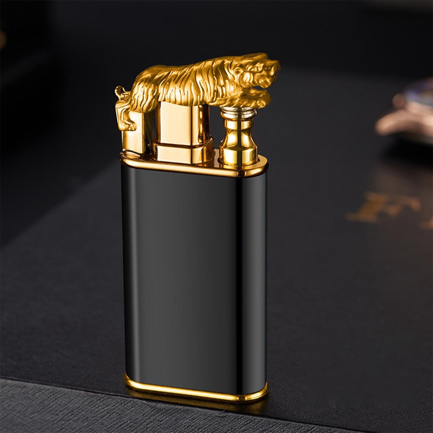🔥  49% OFF🔥Double fire switch direct punch metal lighter