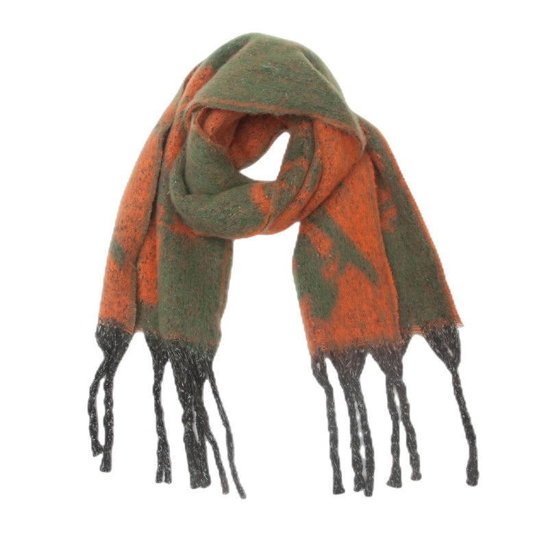 Women's Vintage Style Flower Polyester Scarf