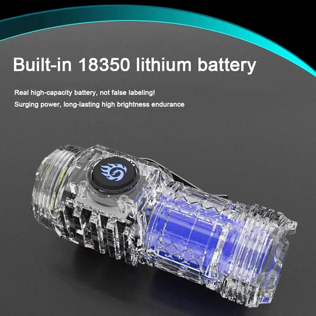 Portable Three-Eye Flashlight