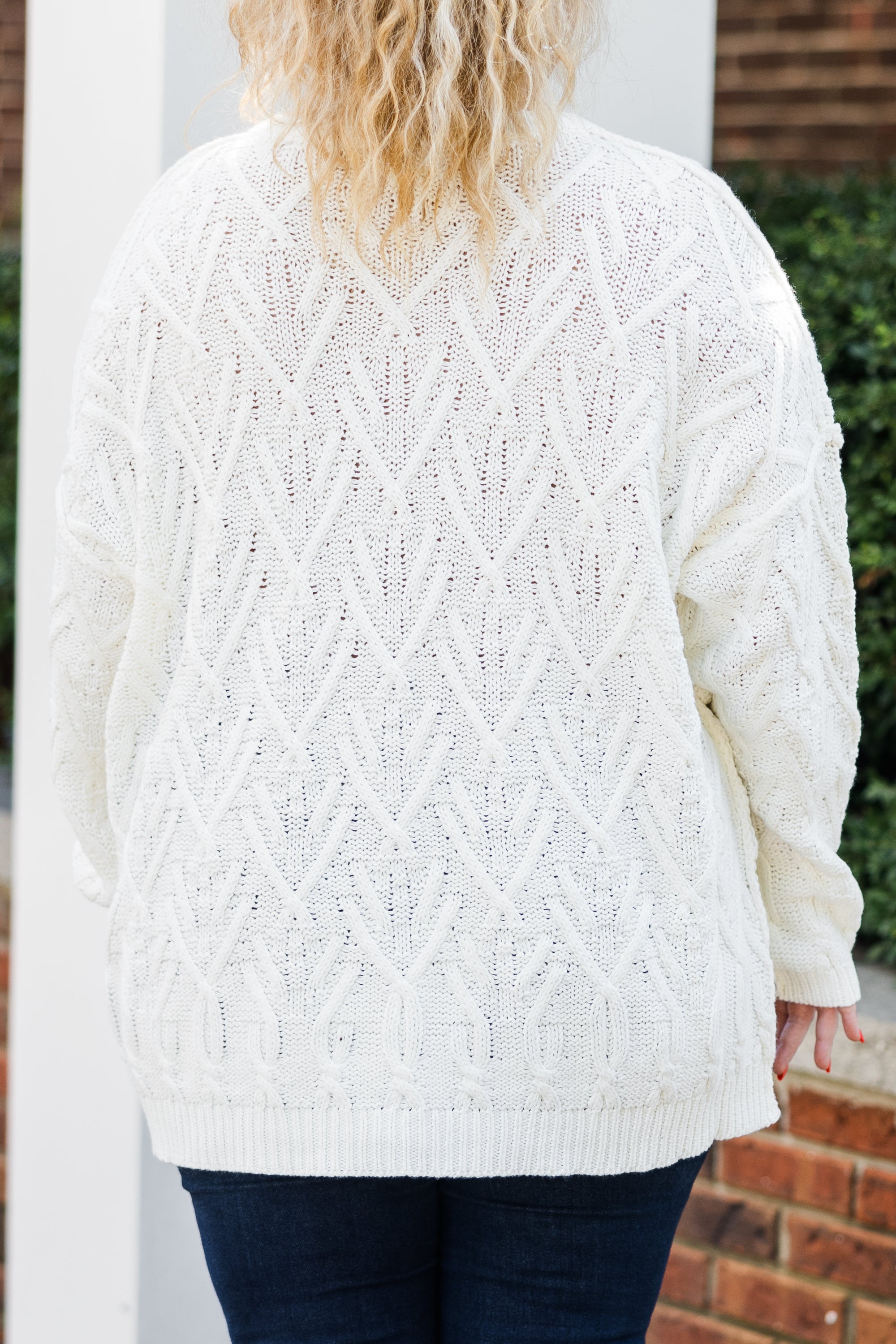 Snowflakes And Snuggles Sweater. Beige