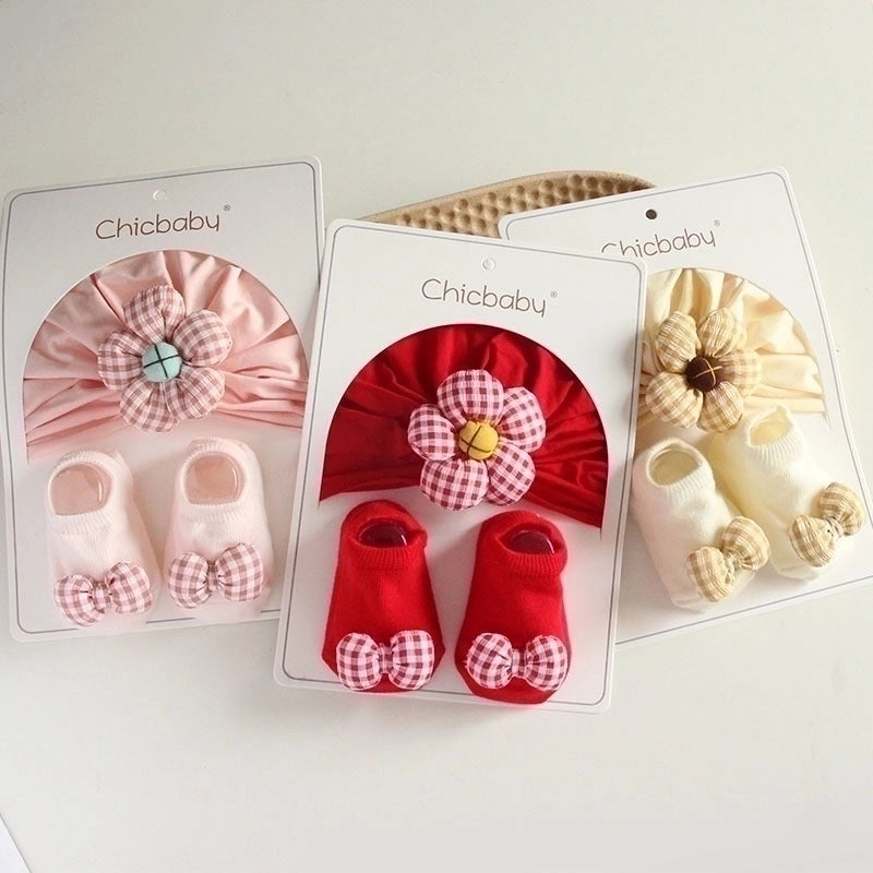 Children Unisex Cute Flower Baby Hat